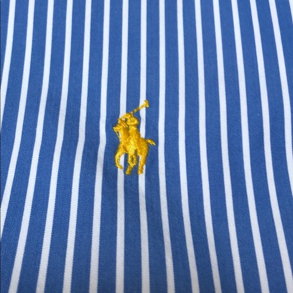 Ralph Lauren classic fit stripe button down - Picture 2 of 4